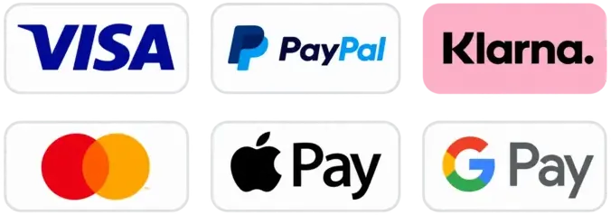 Accepted payment methods