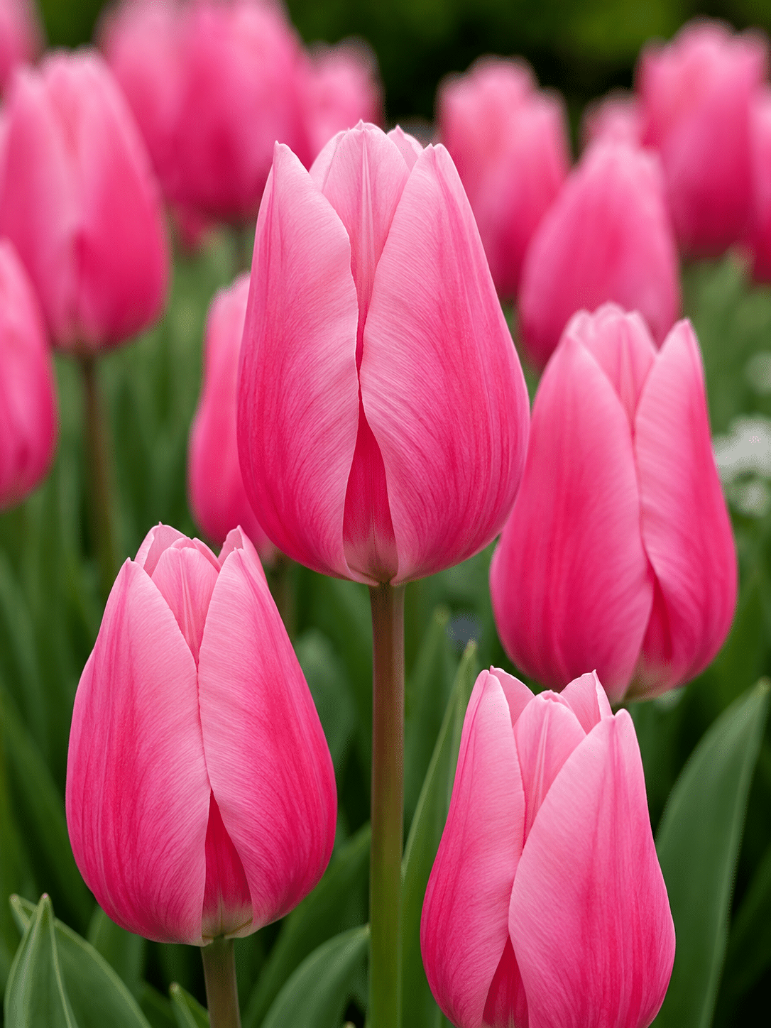pink mid season tulip milkshake